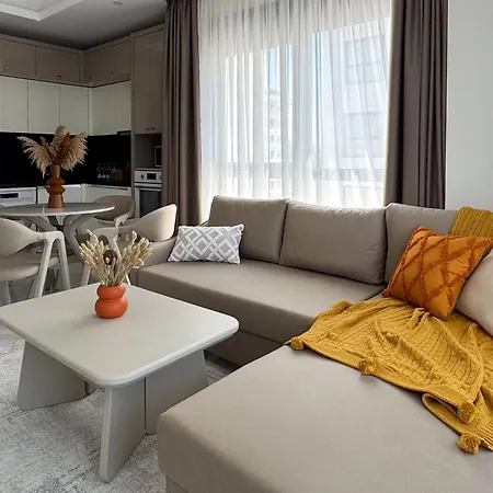Qoople Ocean One-bedroom - Your Cozy By The Mediterranean Sea * Alanya