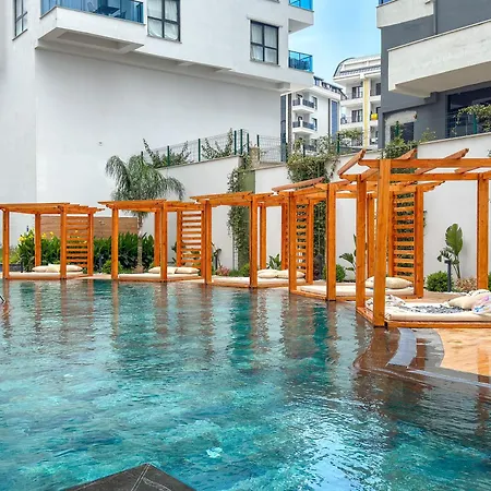 Apartament Qoople Ocean One-bedroom - Your Cozy By The Mediterranean Sea Alanya